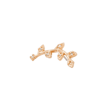 Wisteria Pin - 14K Gold Gem Threadless End - piercing - zone.com