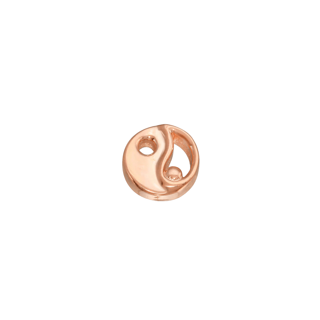 Yin and Yang – 14K Gold Threadless & Threaded End - piercing - zone.com