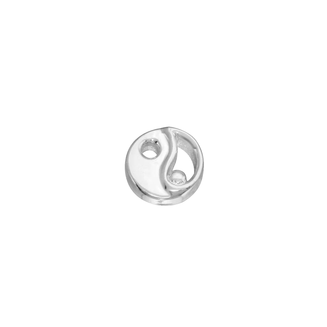 Yin and Yang – 14K Gold Threadless & Threaded End - piercing - zone.com