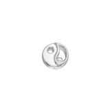 Yin and Yang – 14K Gold Threadless & Threaded End - piercing - zone.com