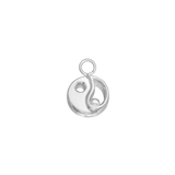Yin & Yang – 14K & 18K Gold Charm - piercing - zone.com