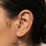 Zuri – Mercury Mist Topaz Marquise – 14K Gold Seamless Ring - piercing - zone.com