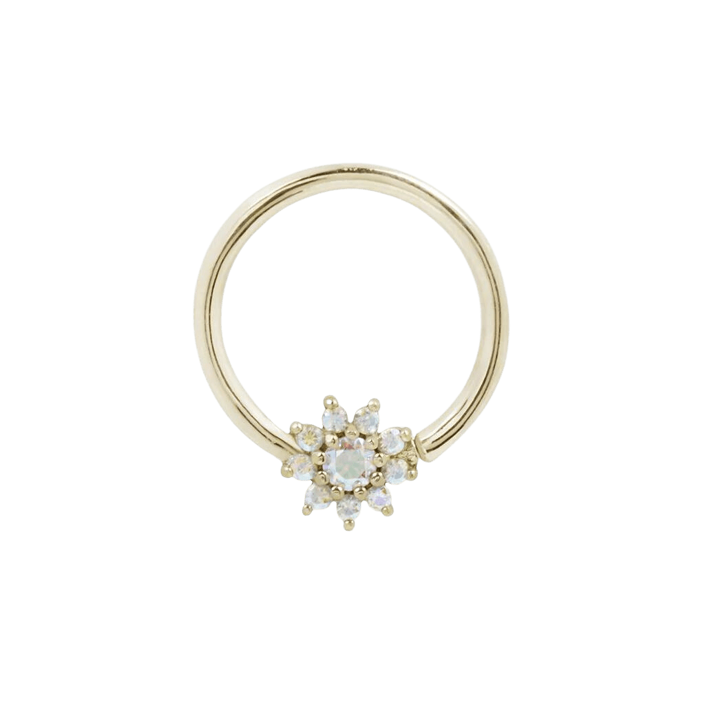 Eloise Mercury Mist Topaz Seamless Ring