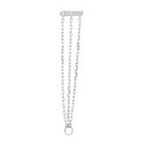 Auralie - Cz - Embout sans fil doré