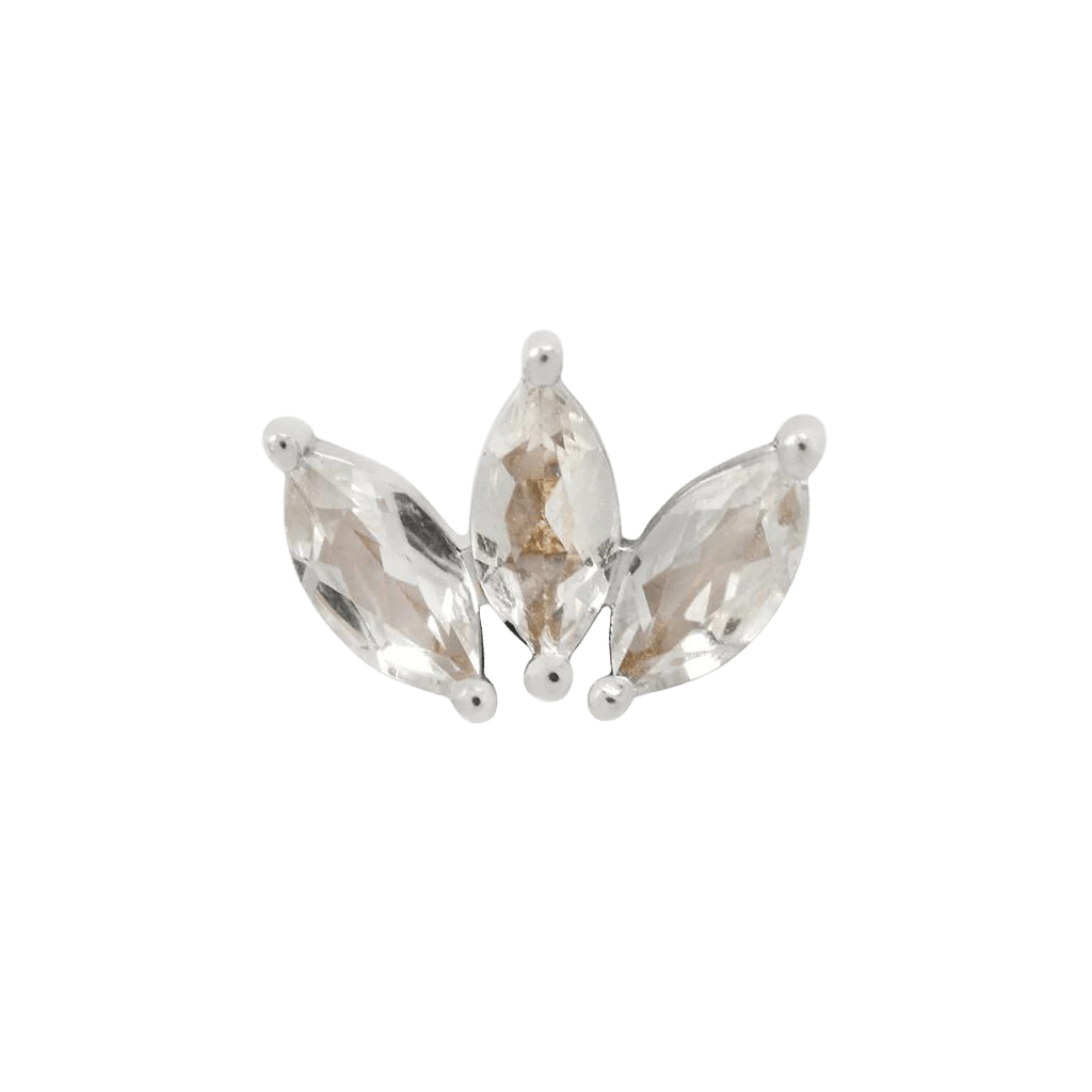 Moet - Swarovski Cz Threadless End