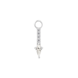 Mercer – CZ 14K Gold Charm