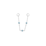 3 BEZEL LONDON BLUE TOPAZ CHAIN piercing-zone.com