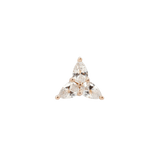 3 LITTLE PEARS - CZ - THREADLESS END piercing-zone.com