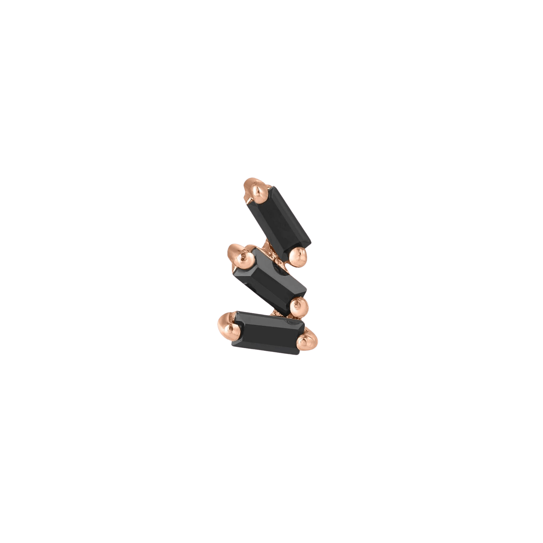 Staxx - Black Spinel - Threadless End