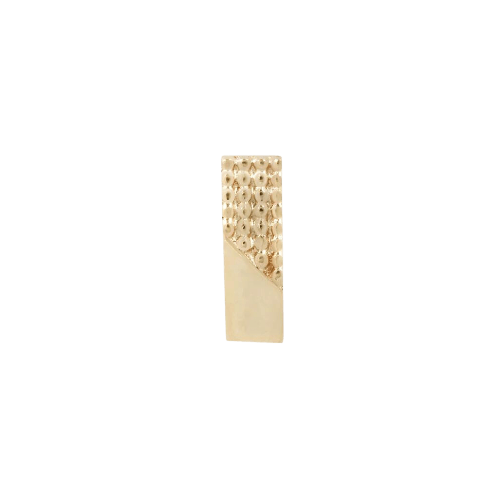 Roxy – 14K Gold Threadless End