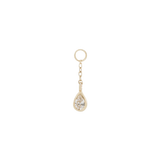 Concorde – 14K Gold CZ Drop Chain Accent
