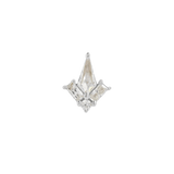 L.A. Baby – CZ – 14K Gold Threadless End