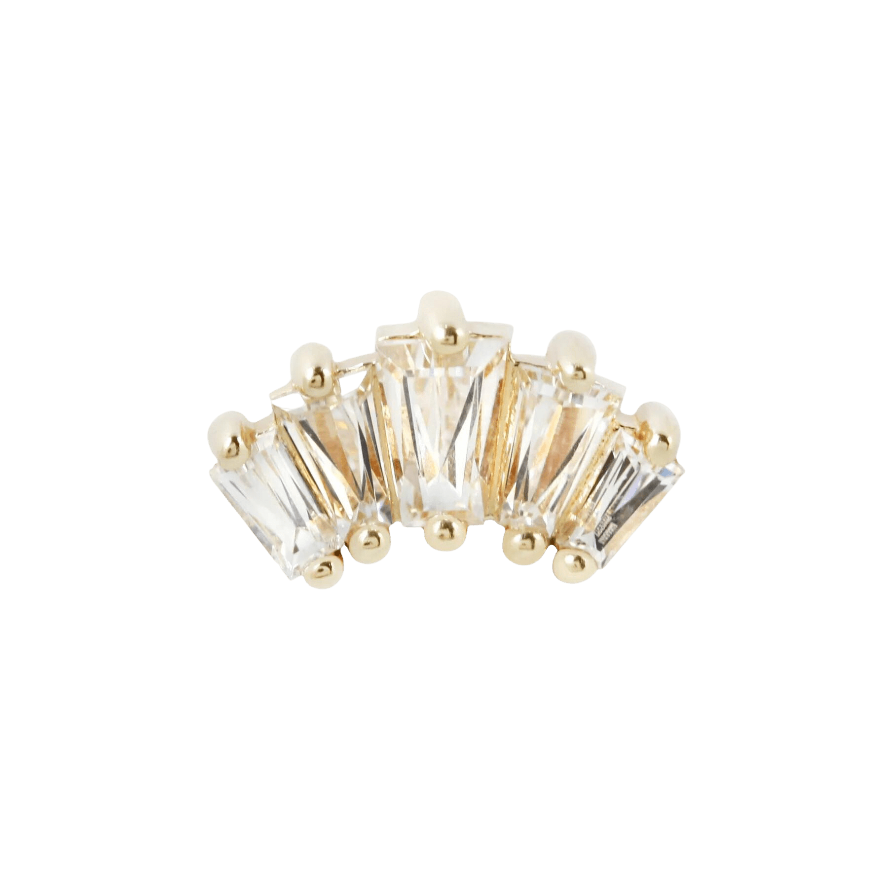 Gemma Cinq Large – CZ – Threadless End