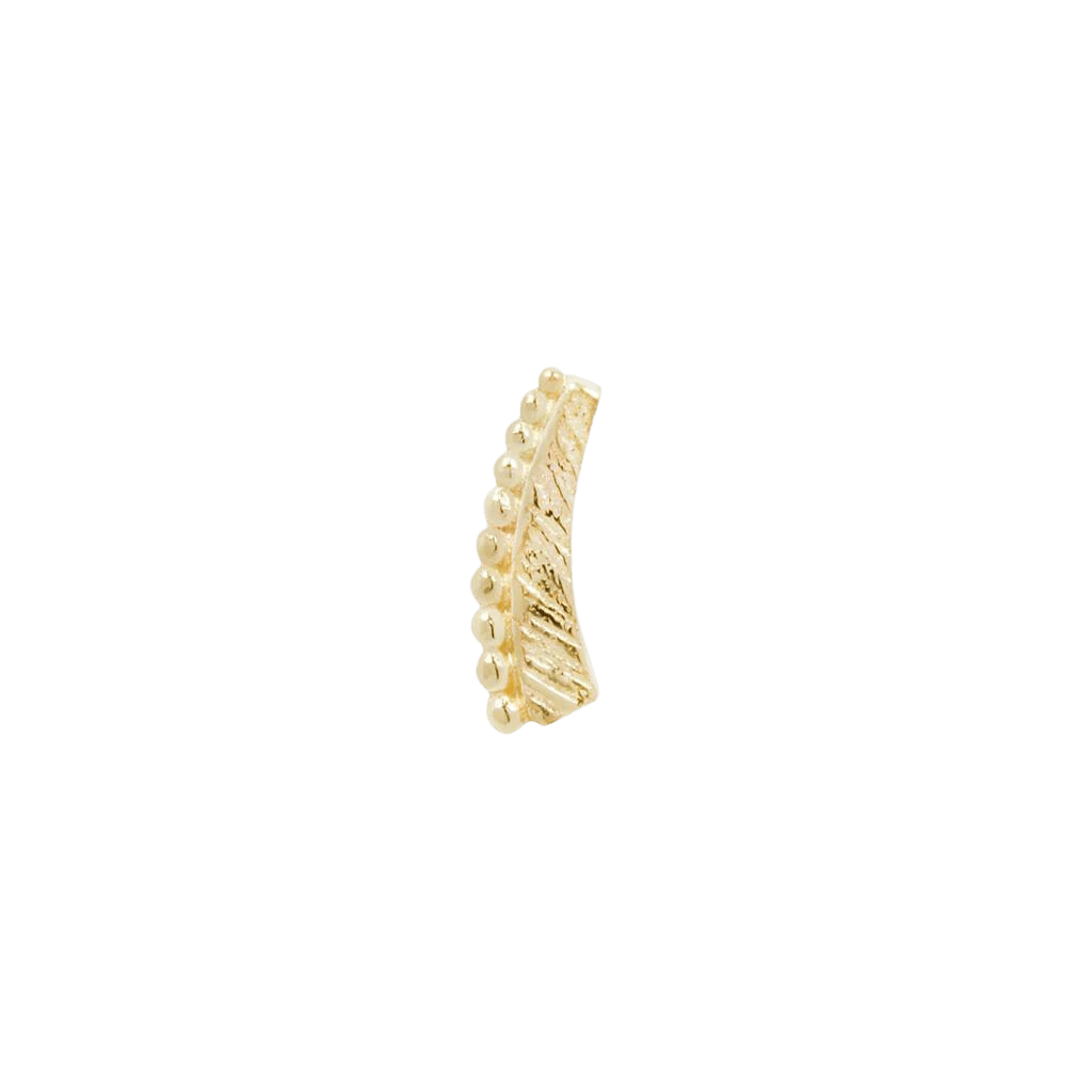 Soar – 14K Gold Threadless End