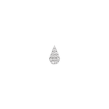 Couture – 14K Gold Pave CZ Threadless End