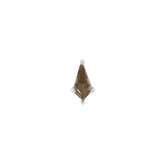 Mini Soho – Smokey Quartz – 14K Gold Threadless End