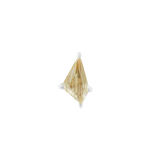 Limelight – Rutilated Quartz – 14K Gold Threadless End