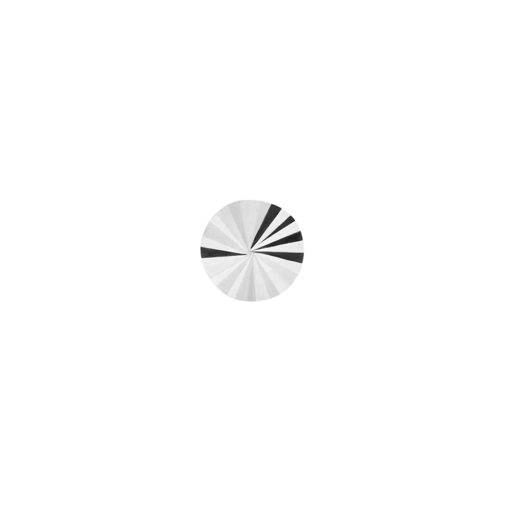 Lazer Disk – 14K Gold Threadless End