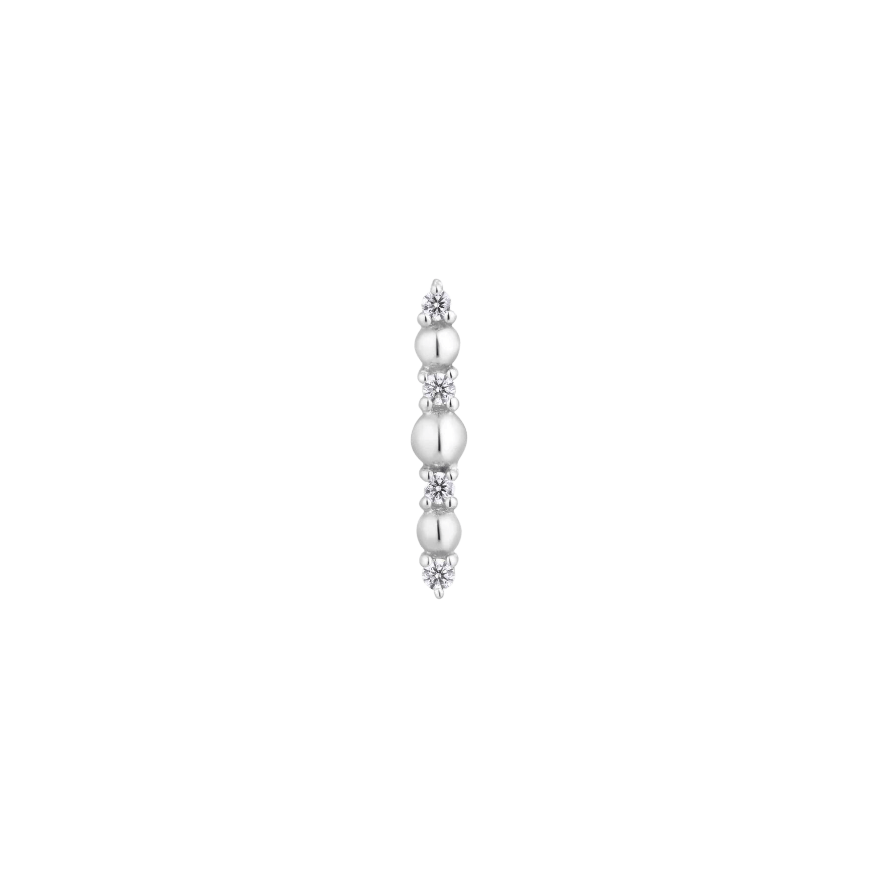Chance 14K Gold CZ Threadless End – Timeless Sparkle