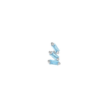 Staxx – London Blue Topaz Threadless End