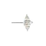ETHEREAL - CZ - FORWARD FACING - THREADLESS END piercing-zone.com