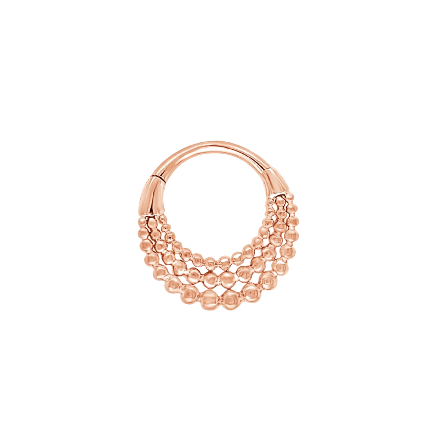 FAME - SOLID 14KT GOLD CLICKER piercing-zone.com