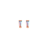 Flat Lay of Tapered Baguette with Matching Iridescent Pieces

