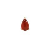 GARNET PEAR - THREADLESS END piercing-zone.com