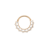 Rose Gold Obsessed Clicker in Highlighted Jewelry Stack

