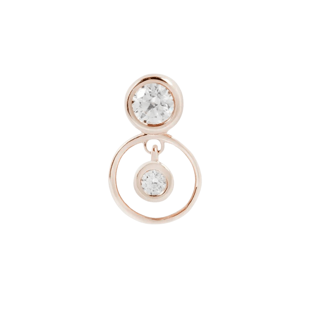 Top View Highlighting the Stacked Bezel Elements