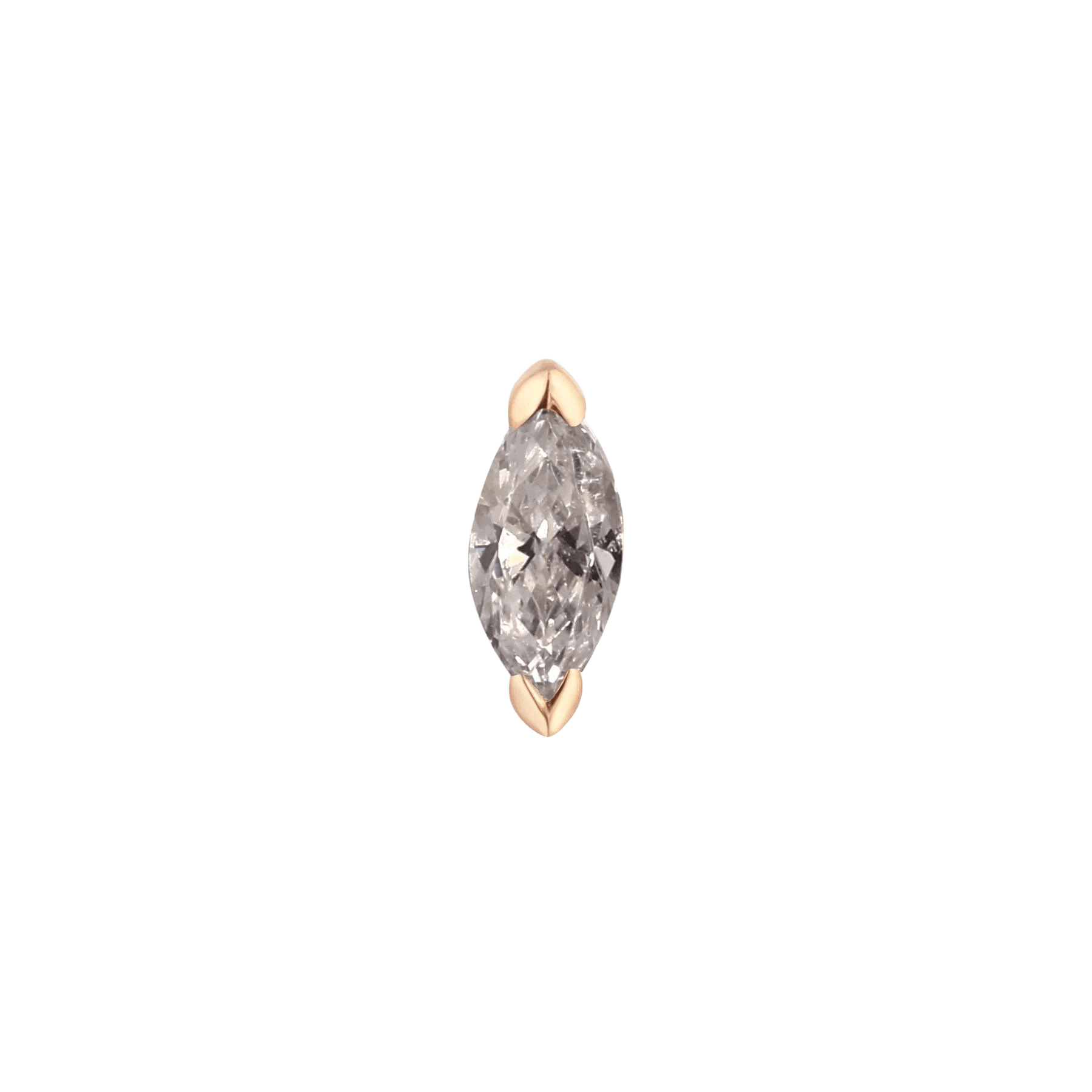 Zuri Styled in Flat Piercing – Elegant Neutral Accent