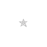 All Night Long – 14K Gold CZ Star Cluster Threadless End