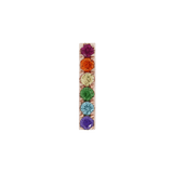 Rainbow Rowe – 14K Gold Threadless End