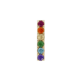 Rainbow Rowe – 14K Gold Threadless End