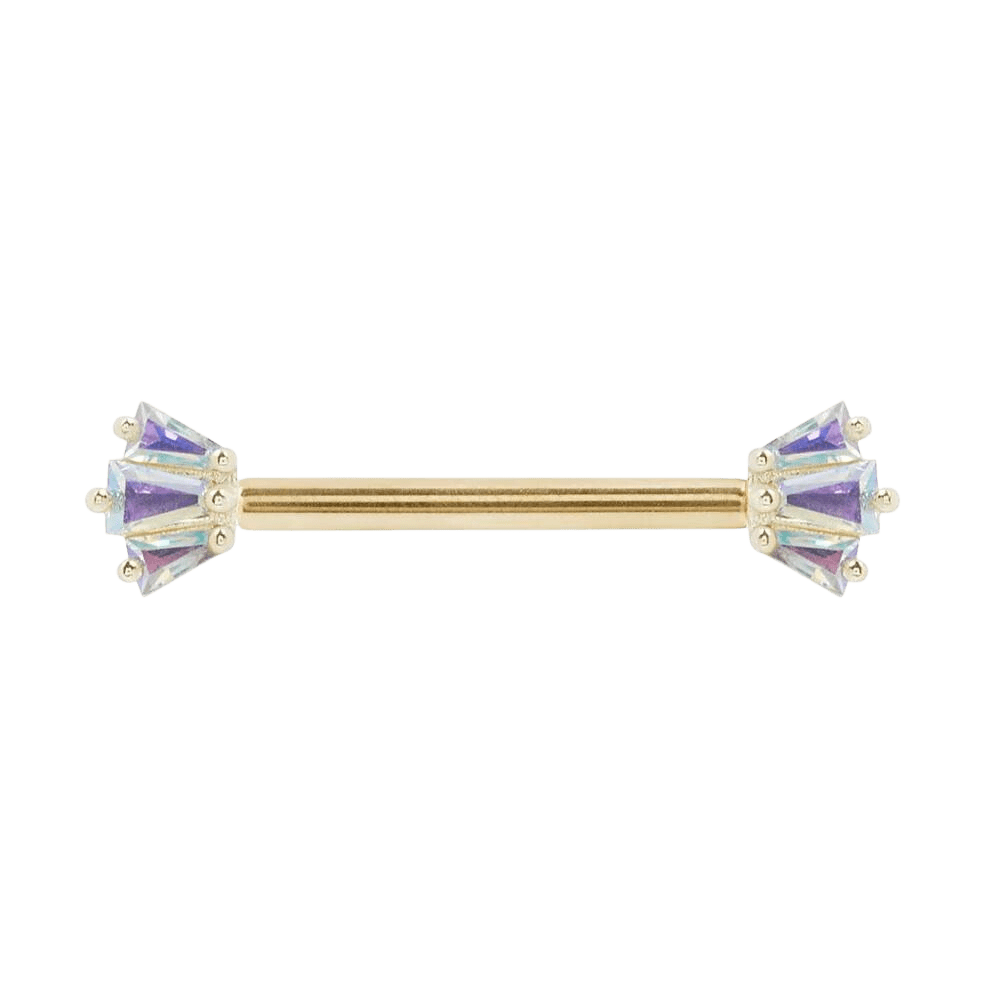 Gemma Trios Mercury Mist - Forward Facing - Threadless End
