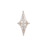 Hi, Society – 14K Gold Threadless End with CZ