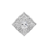 Grace – CZ – 14K Gold Threadless End