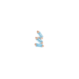 Staxx – London Blue Topaz Threadless End