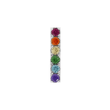 Rainbow Rowe – 14K Gold Threadless End