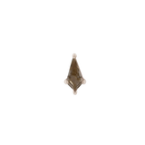 Mini Soho – Smokey Quartz – 14K Gold Threadless End