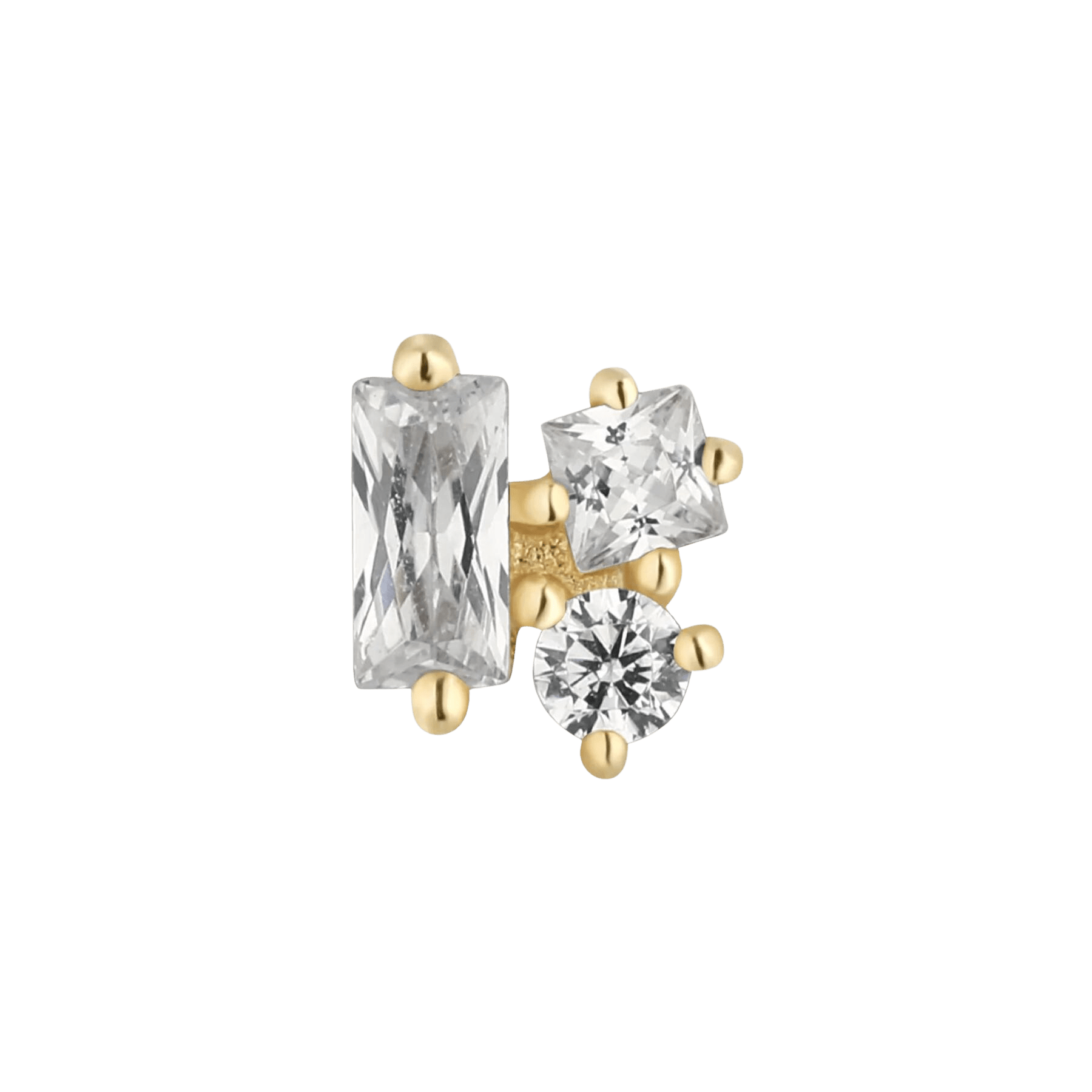 Mood – 14K Gold Threadless End