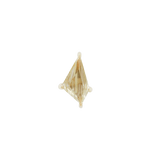 Limelight – Rutilated Quartz – 14K Gold Threadless End