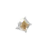 Elicit – 14K Gold CZ Baguette Threadless End