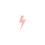 Lightning Bolt – 14K Gold Threadless End