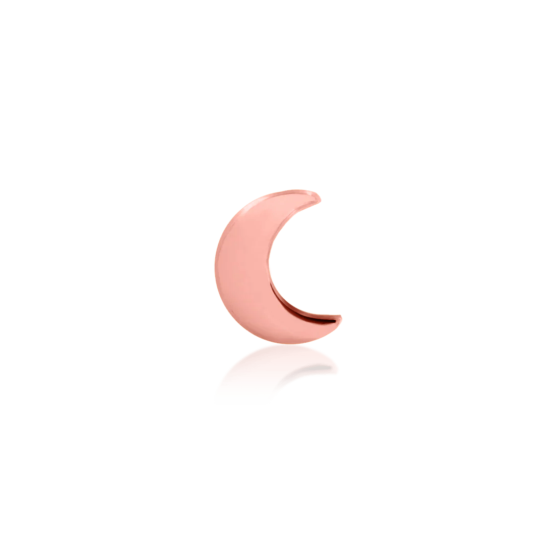 Gold Moon – 14K Gold Threadless End