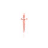 Looking Sharp – 14K Gold Threadless End