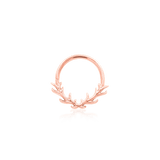 Raven Ring – 14K Gold Seam Ring