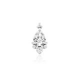 Amelia – 14K Gold & CZ Threadless End