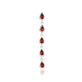 Ayuna Chains – 14K Gold & Garnet