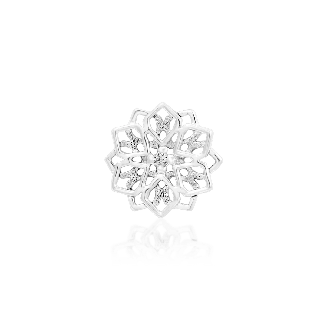 Chloe – 14K Gold & CZ Threadless End